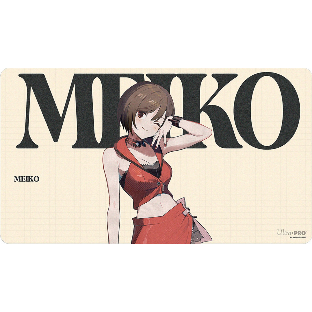 Ultra Pro Hatsune Miku Retro Soundscapes Meiko playmat for trading card games and tabletop play