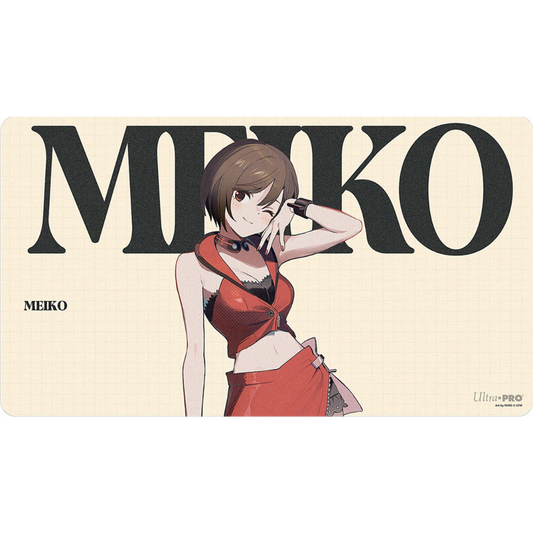Ultra Pro Hatsune Miku Retro Soundscapes Meiko playmat for trading card games and tabletop play