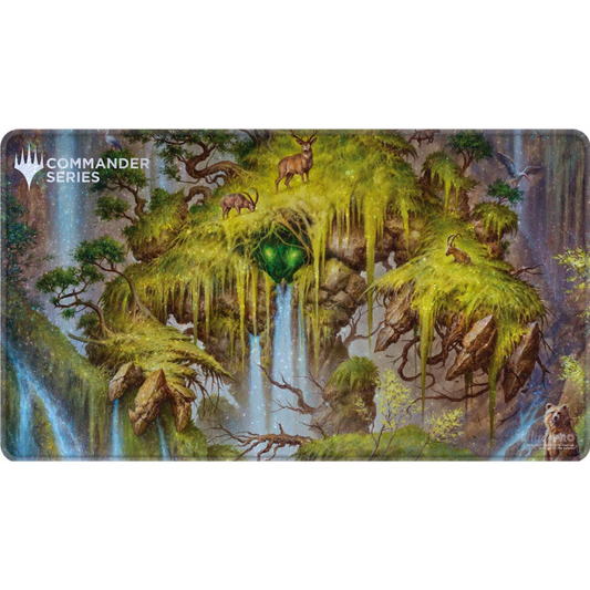 Ultra Pro Animar holofoil MTG Commander Series playmat with non slip rubber backing