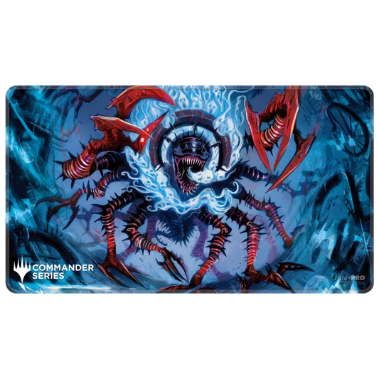 Ultra Pro MTG Commander Series The Mindskinner stitched playmat, haunting Magic: The Gathering artwork with premium surface and non-slip backing.

