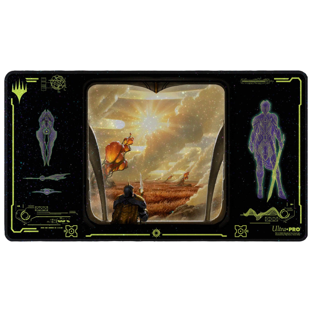 Ultra Pro MTG Edge of Eternities white holofoil playmat with sunlit artwork