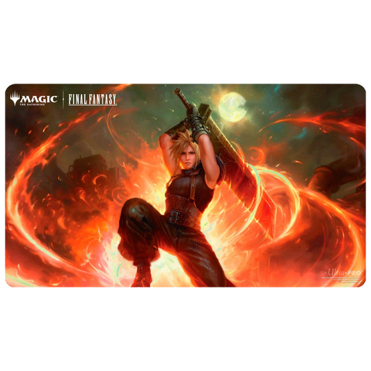 Ultra Pro MTG Final Fantasy Commander A playmat oversized premium Magic the Gathering crossover gaming mat with official artwork









