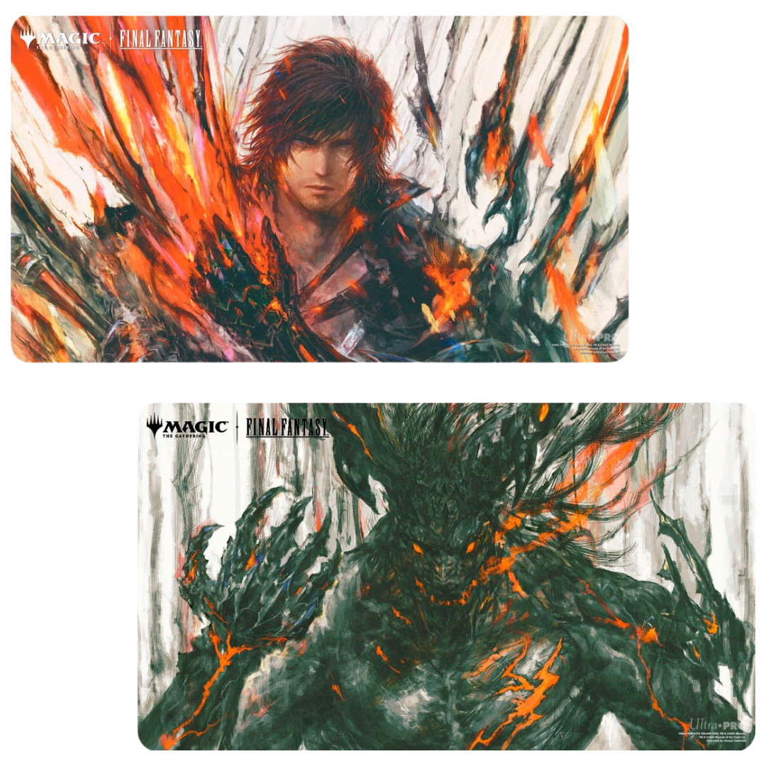 Ultra Pro double-sided MTG Final Fantasy S playmat premium reversible Magic the Gathering crossover gaming mat








