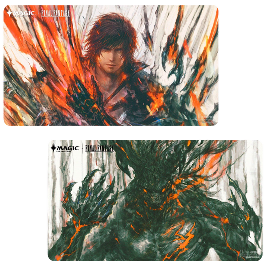 Ultra Pro double-sided MTG Final Fantasy S playmat premium reversible Magic the Gathering crossover gaming mat








