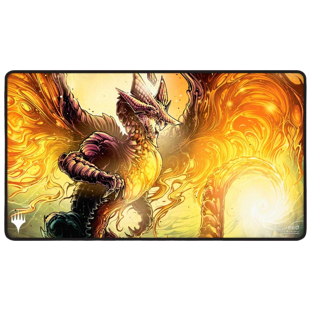 Ultra Pro Playmat MTG Return to Tarkir Betor, Kin to All, premium gaming surface with Betor artwork for Magic: The Gathering players and collectors.