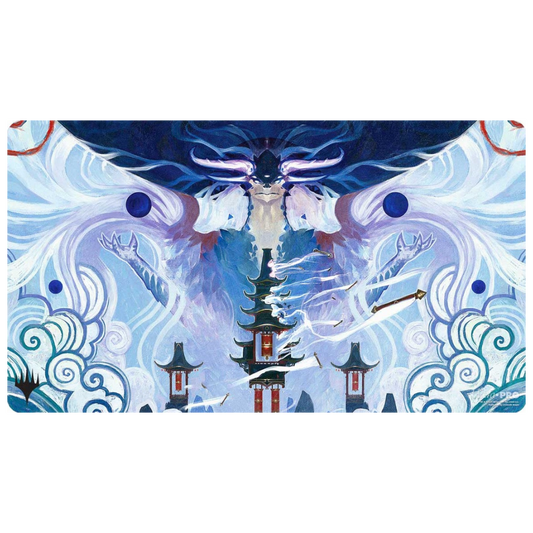 Ultra Pro MTG Return to Tarkir Jeskai Special Guest playmat, premium gaming surface with stunning Jeskai artwork and non-slip design for Magic: The Gathering players.