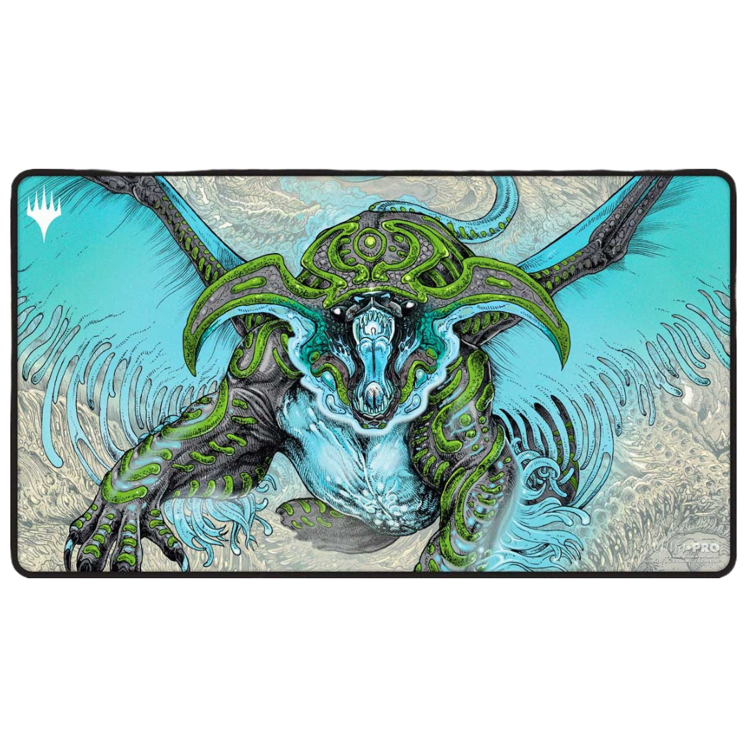 Ultra Pro Playmat MTG Return to Tarkir Ureni, the Song Unending, premium gaming surface featuring Ureni artwork for Magic: The Gathering players and collectors.