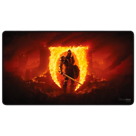 Ultra Pro Elder Scrolls IV Oblivion Remastered stitched playmat, premium gaming mat with iconic artwork and non-slip backing for TCG play.

