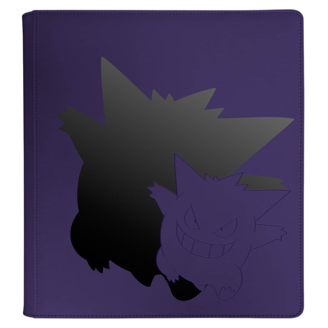 Ultra Pro Pokémon 12-Pocket Binder Gengar, high-capacity trading card binder with spooky Gengar artwork and 20 side-loading pages for up to 480 cards.








