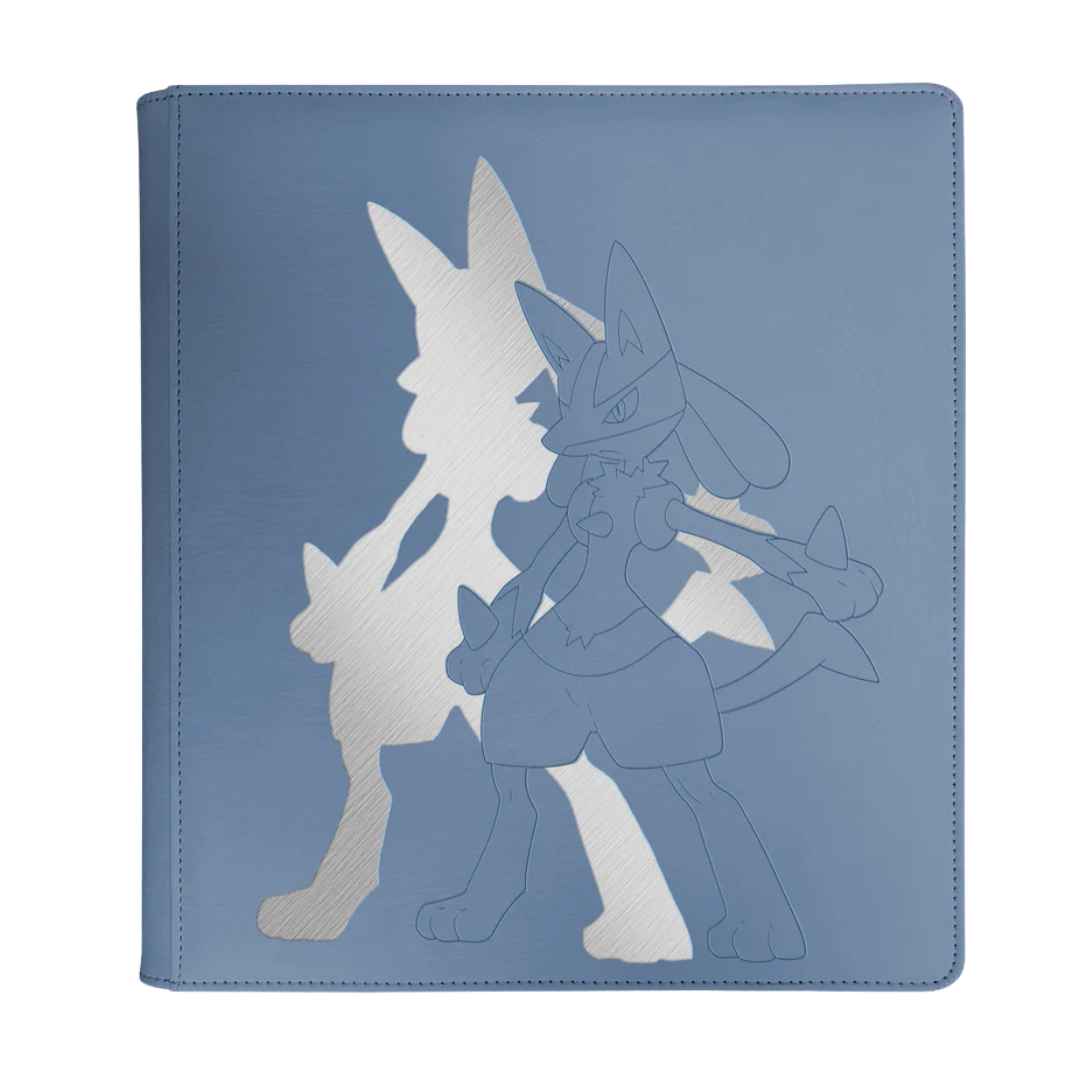 Ultra PRO Pokémon 12-pocket binder Lucario edition holds 480 trading cards