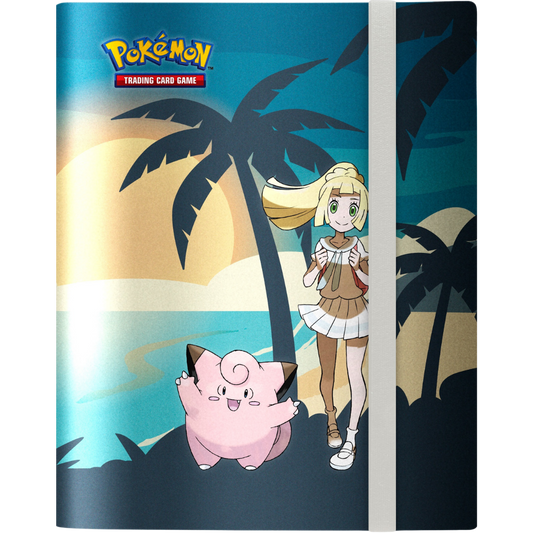Ultra Pro Pokemon Lillie and Clefairy 9 Pocket Pro-Binder for trading card storage