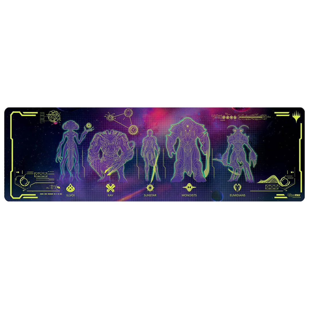 Ultra Pro MTG Edge of Eternities 8FT playmat with exclusive artwork and non-slip backing