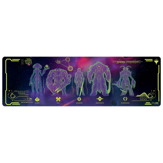 Ultra Pro MTG Edge of Eternities 8FT playmat with exclusive artwork and non-slip backing