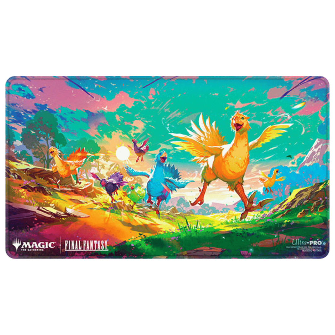 Ultra Pro MTG Final Fantasy holofoil playmat premium Magic the Gathering crossover gaming mat with radiant foil artwork