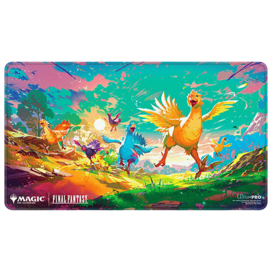 Ultra Pro MTG Final Fantasy holofoil playmat premium Magic the Gathering crossover gaming mat with radiant foil artwork