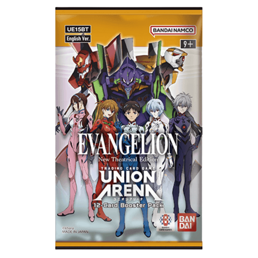 Union Arena Evangelion New Theatrical Edition Booster Pack tcg card game