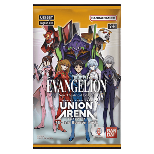 Union Arena Evangelion New Theatrical Edition Booster Pack tcg card game