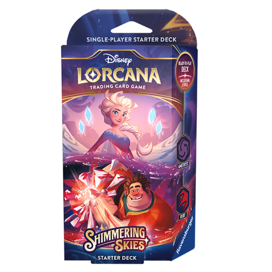 Disney Lorcana - Shimmering Skies - (Starter Deck) Amethyst & Ruby