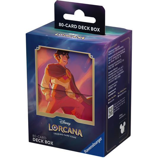 Disney Lorcana - Shimmering Skies - Deck Box - Aladdin