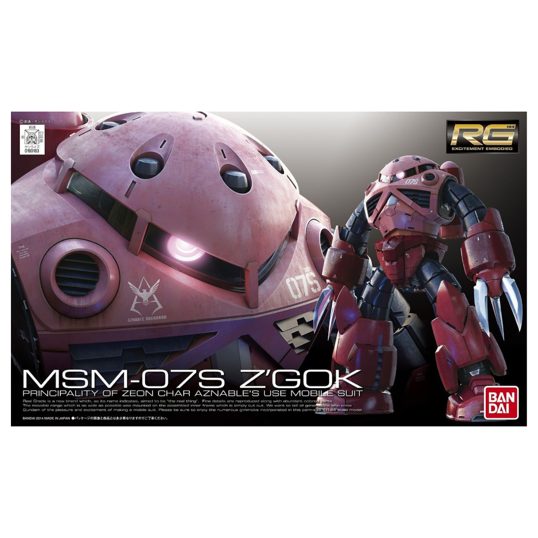 Bandai - RG - #16 MSM-07S Char's Z'Gok Gundam