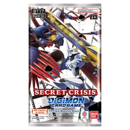 Digimon - BT-17 - Secret Crisis - Booster Pack