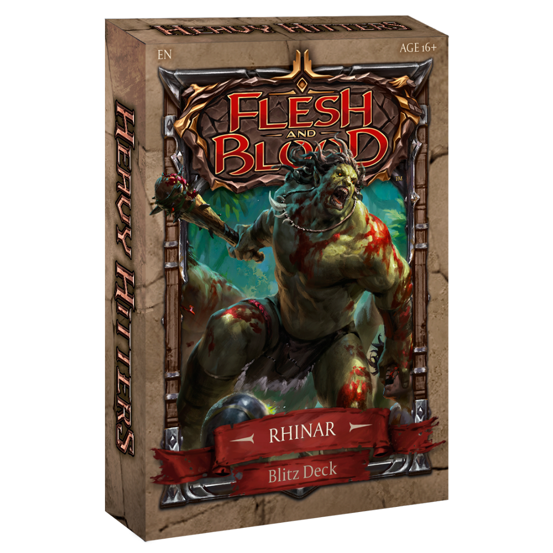 Flesh & Blood - Heavy Hitters - Blitz Deck - Rhinar