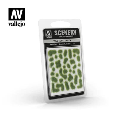 Vallejo: Scenery Medium Wild Tuft Green