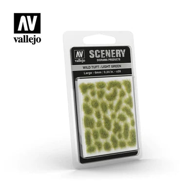 Vallejo: Scenery Large Wild Tuft Light Green