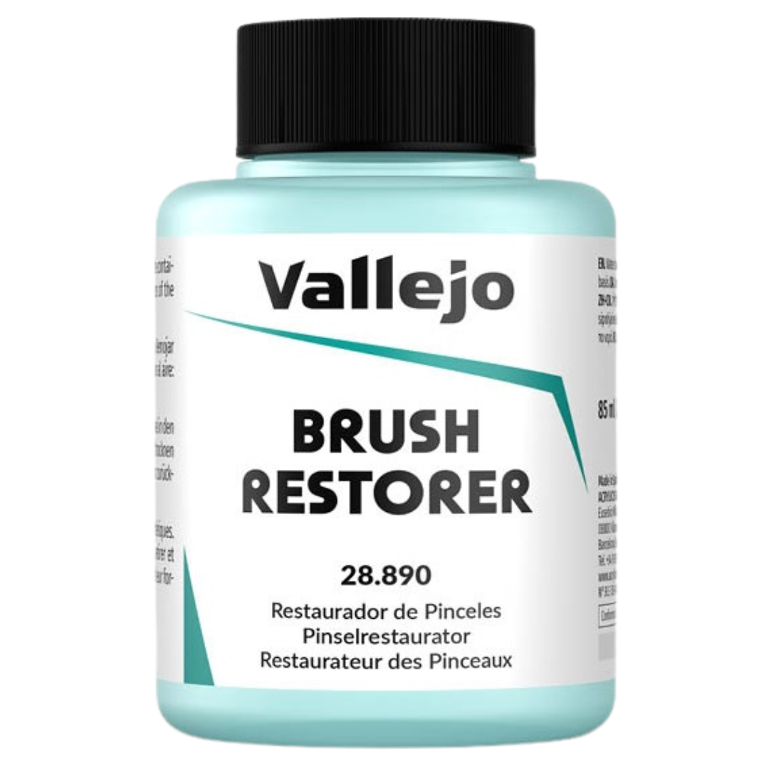 Vallejo Brush Restorer – Restores shape and condition of sable and synthetic paintbrushes.