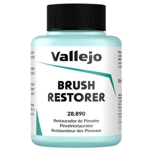 Vallejo Brush Restorer – Restores shape and condition of sable and synthetic paintbrushes.
