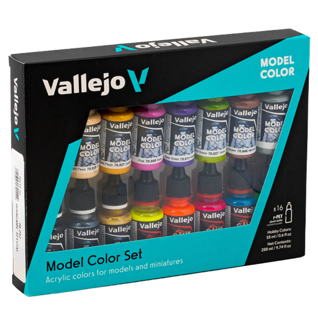 Vallejo Model Color Wargame Special Set of 16 acrylic paints for miniature painting