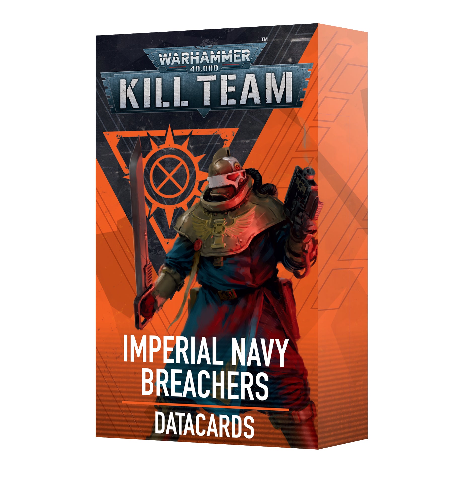 Warhammer 40K Kill Team Datacards Imperial Navy Breachers provide quick access to rules, abilities, and tactics for Breachers teams. Perfect for streamlined gameplay in intense Kill Team battles. Enhance your strategy and dominate the battlefield with this essential gaming accessory.