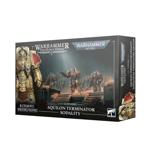 Warhammer 40,000 Adeptus Custodes Aquilon Terminator Sodality miniatures