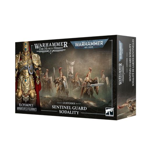 Warhammer 40,000 Adeptus Custodes Sentinel Guard Sodality six miniature set