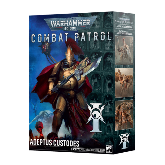 Warhammer 40,000 Combat Patrol Adeptus Custodes miniatures set