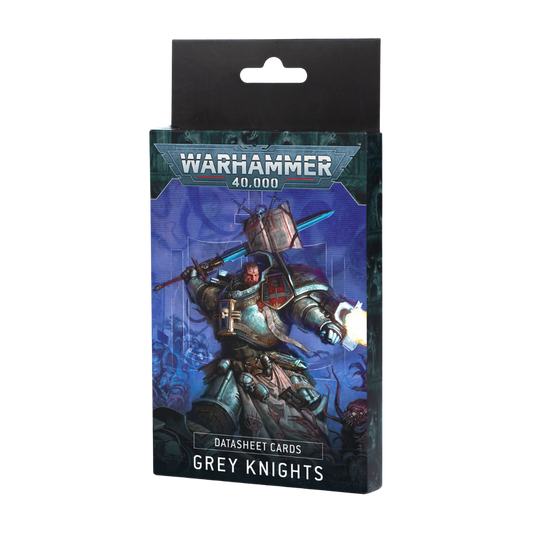 Warhammer 40K Grey Knights Datasheet Cards with 30 unit profiles for updated in-game reference