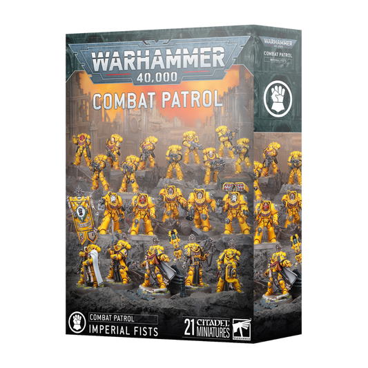 Warhammer 40k Combat Patrol Imperial Fists 21 miniatures box set