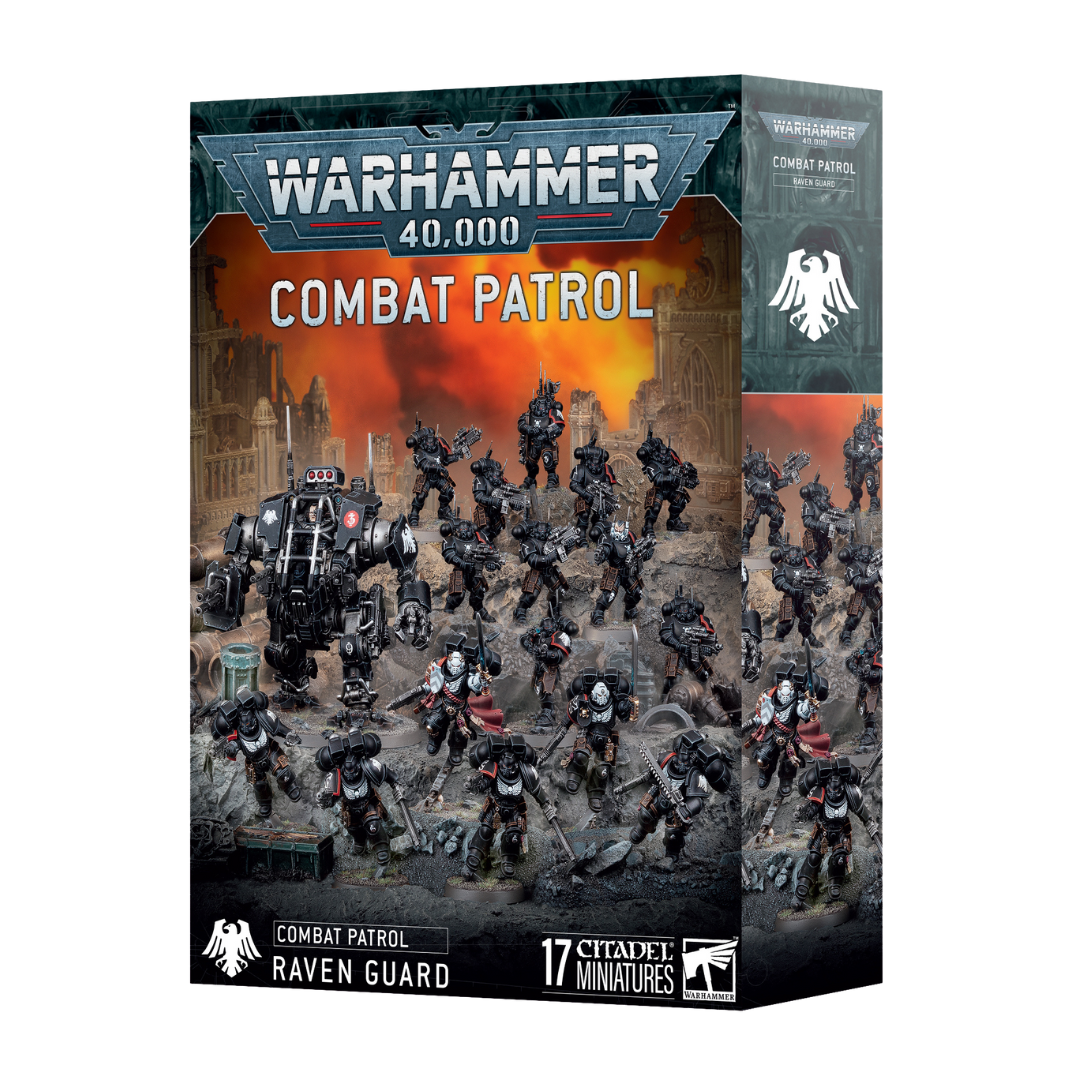 Warhammer 40k Combat Patrol Raven Guard 17 miniatures box set