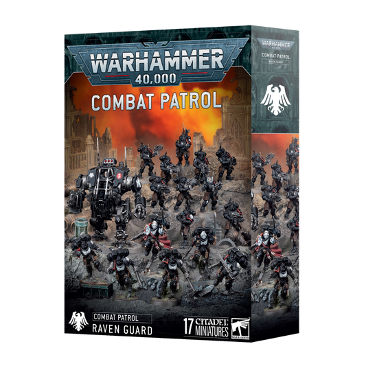 Warhammer 40k Combat Patrol Raven Guard 17 miniatures box set