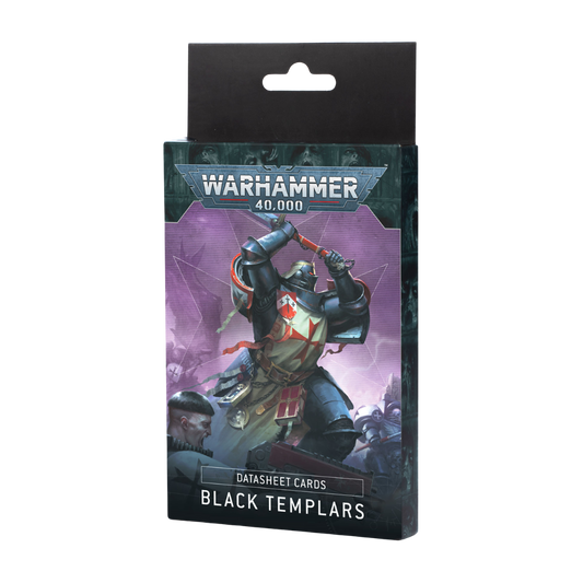 Warhammer 40K Black Templars Datasheet Cards with  23 reference cards for tabletop play