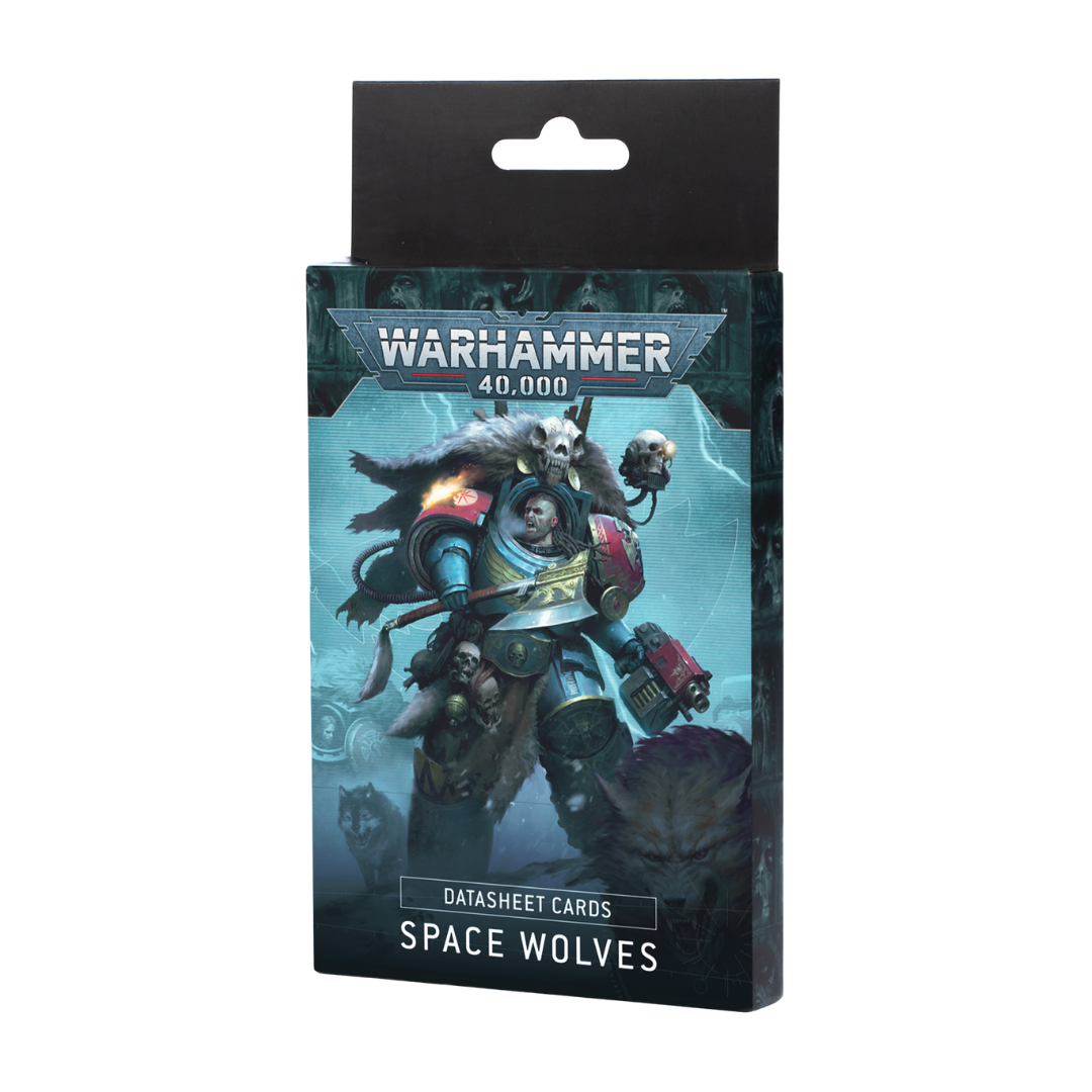 Warhammer 40k Space Wolves Datasheet Cards set – free Canadian shipping on orders over $199