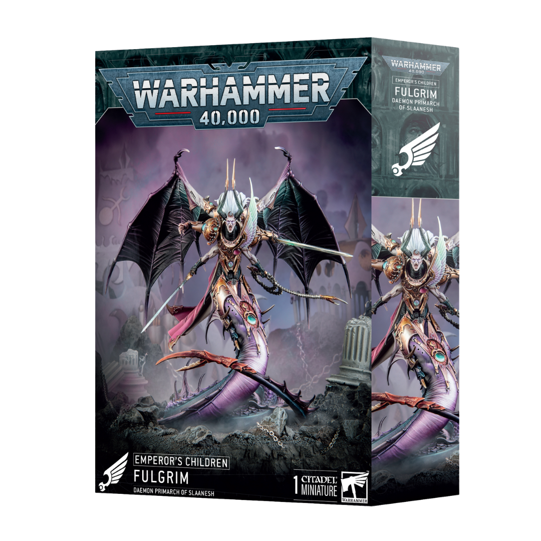 Daemon Collection Warhammer 40k - Emperor's Children - Fulgrim, Daemon Primarch of Slaan ...