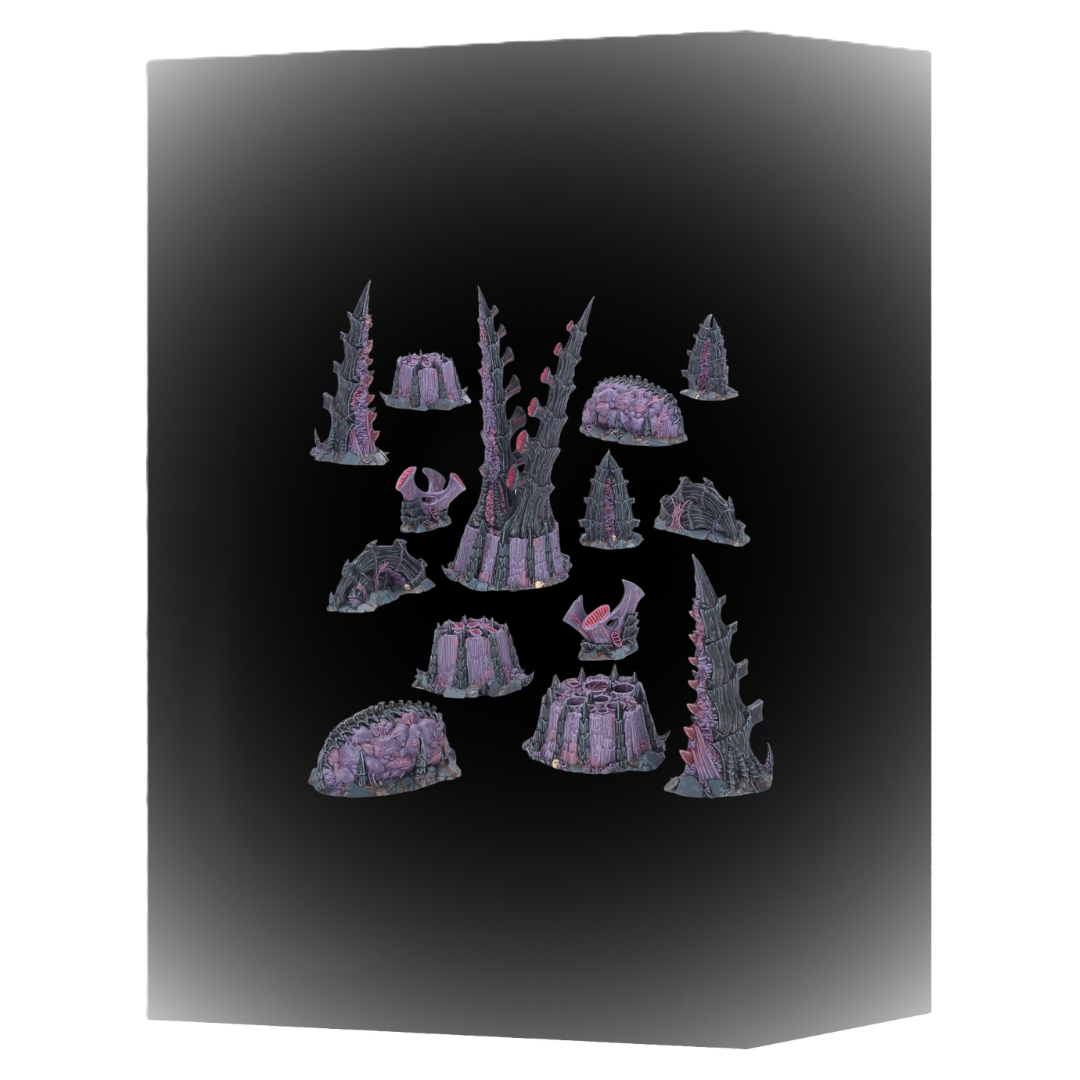 Warhammer 40k Kill Team Tyranid Infestation Killzone Upgrade terrain set