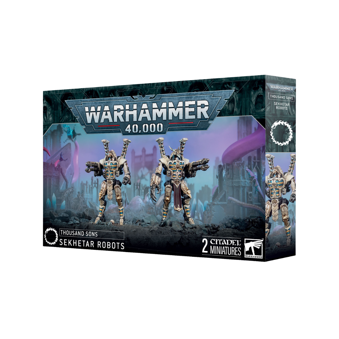 Warhammer 40k Thousand Sons Sekhetar Robots plastic miniature kit box set