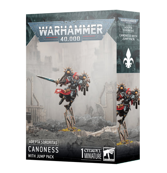 Warhammer 40k - Adepta Sororitas - Canoness With Jump Pack
