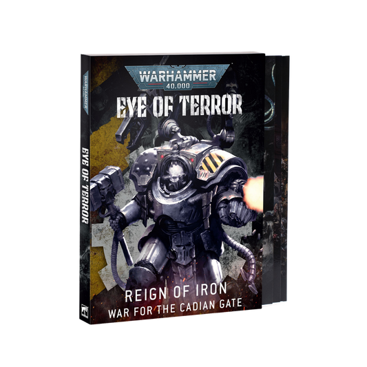 Warhammer 40k Eye of Terror Reign of Iron expansion books set