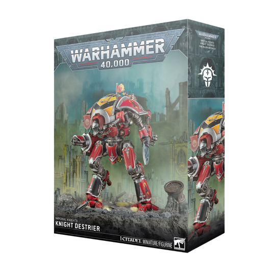 Warhammer 40k Knight Destrier Imperial Knights miniature with weapon options