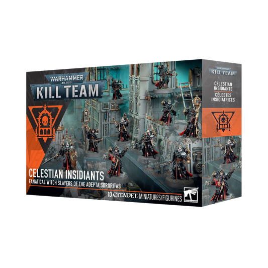 Warhammer 40k Kill Team Celestian Insidiants Adepta Sororitas miniature squad box set