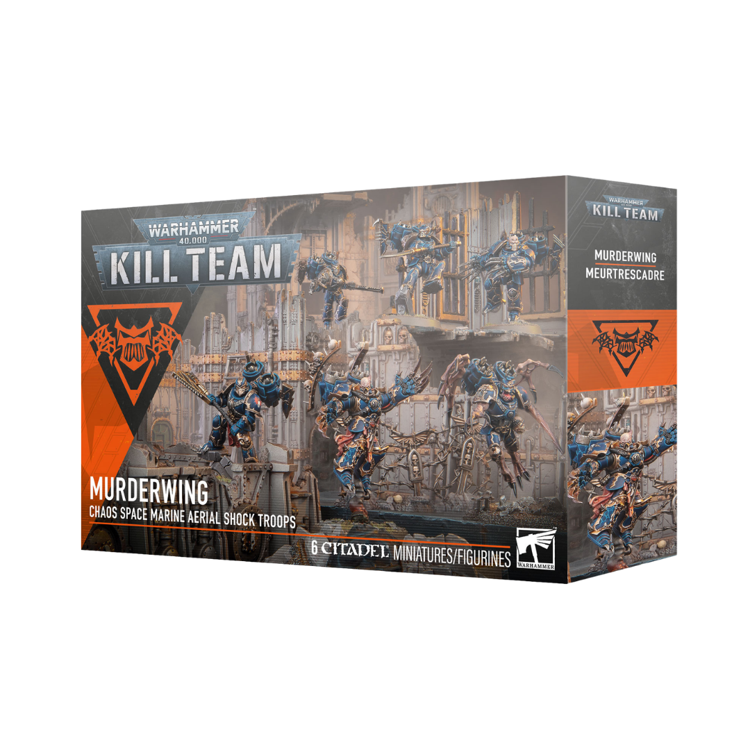 Warhammer 40k Kill Team Murderwing Chaos Space Marines Raptors and Warp Talons box set