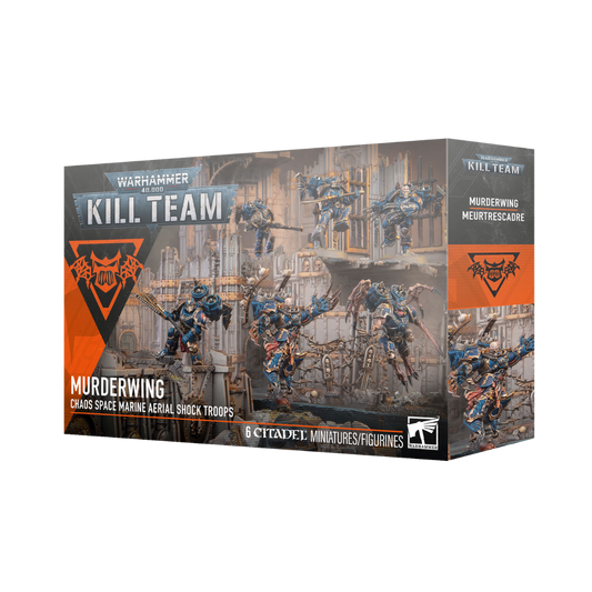 Warhammer 40k Kill Team Murderwing Chaos Space Marines Raptors and Warp Talons box set